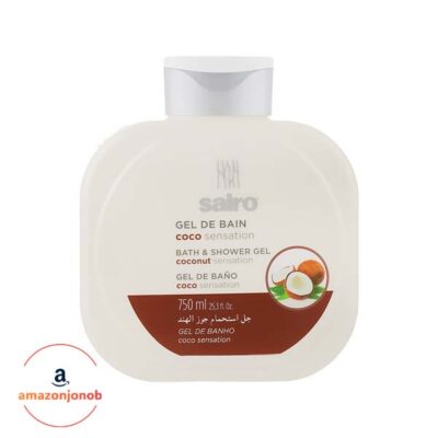 شامپو بدن مخصوص حمام سایرو Sairo مدل Coconut حاوی رایحه ی نارگیل 750ml (اورجینال)