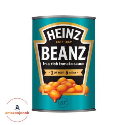 کنسرو خوراک لوبیا هاینز (۴۱۵ گرم) heinz