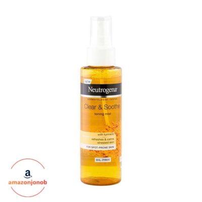 اسپری تونر آبرسان زردچوبه نیتروژنا Neutrogena مدل Clear & Soothe