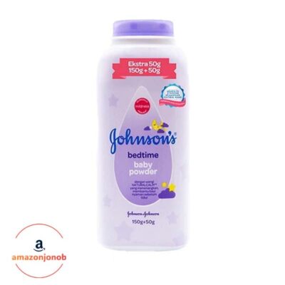 پودر بچه جانسون johnson مدل bedtime وزن 200 گرم