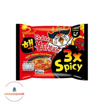 نودل سامیانگ پاکتی تریپل اسپایسی - 3x Spicy وزن 140 گرم