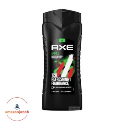 شامپو 3 در 1 سر و صورت بدن آکس Axe مدل Africa حجم 400 میل