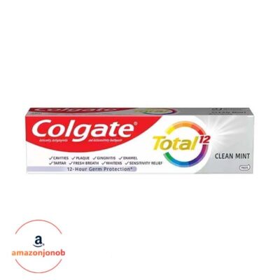 خمیر دندان Colgate مدل Total 12 Clean Mint حجم 100 میلی لیتر