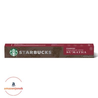 کپسول قهوه استارباکس سوماترا شدت 10 Starbucks Sumatra