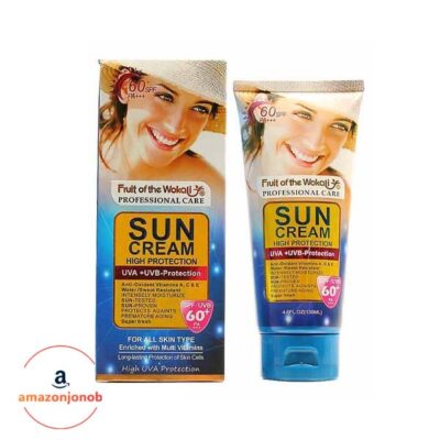 کرم ضد آفتاب بدون رنگ وکالی سان کرم SPF60