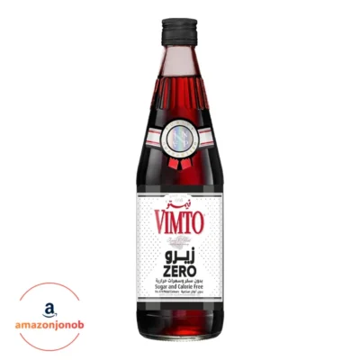 شربت ویمتو زیرو (اورجینال) - Vimto Fruit Cordial Zero Syrup 710ml Sugar And Calories Free Glass Bottle