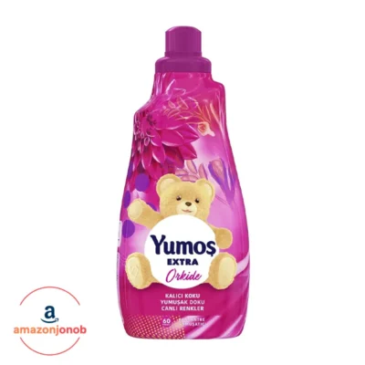 نرم کننده و خوشبو کننده لباس یوموش با رایحه ارکیده - Yumos Extra Yabani Orkide Konsantre Yumusatici 1440 Ml