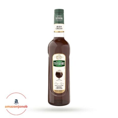 سیروپ تیزر Teisseire Syrup مدل آیریش کرم irish cream وزن 700 گرم