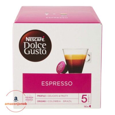 کپسول قهوه دولچه گوستو مدل Espresso بسته 16 عددی