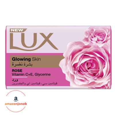 صابون لوکس مدل Glowing Skin Rose وزن 170 گرم