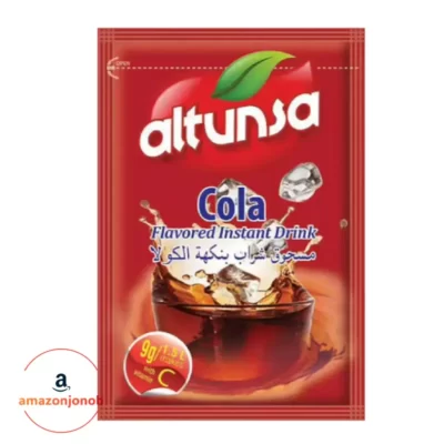 پودر شربت کولا آلتونسا ALTUNSA بسته ۲۴ تایی ۹ گرمی (محصول ترکیه) - Altunsa Cola Flavoured Instant Powder Drink