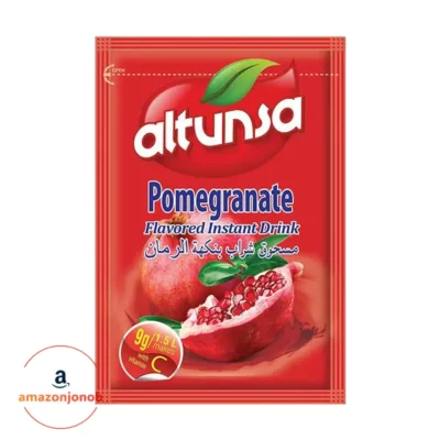 پودر شربت انار آلتونسا ALTUNSA بسته ۲۴ تایی ۹ گرمی (محصول ترکیه) - Altunsa Pomegranate Flavoured Instant Powder Drink