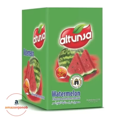 پودر شربت هندوانه آلتونسا ALTUNSA بسته ۲۴ تایی ۹ گرمی (محصول ترکیه) - Altunsa Watermelon Flavored Instant Drink 1.5L