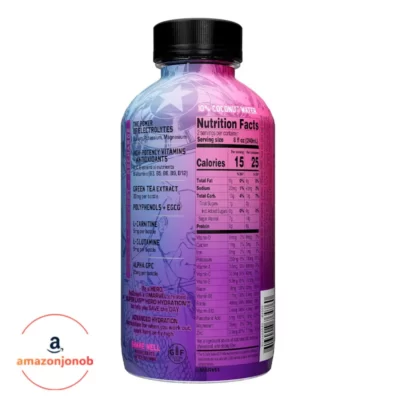 انرژی‌زا مارول Marvel با طعم بلوبری 480 میلی‌لیتر - AriZona x Marvel Super LXR Hero Hydration Acai Blueberry back