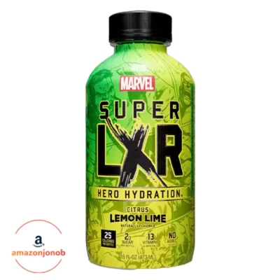 انرژی‌زا مارول Marvel با طعم لیموناد 480 میلی‌لیتر - AriZona x Marvel Super LXR Hero Hydration Citrus Lemon Lime