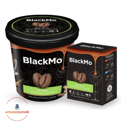 قهوه لاته نارگیل شیر جو دوسر بلکمو BlackMo Oat Milk Coconut Latte (مالزی) - BlackMo Oat Milk Coconut Latte