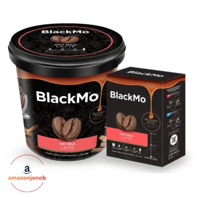 پودر قهوه لاته فوری شیر جو دوسر بلکمو BlackMo Oat Milk Instant Latte (مالزی) - BlackMo Oat Milk Instant Latte