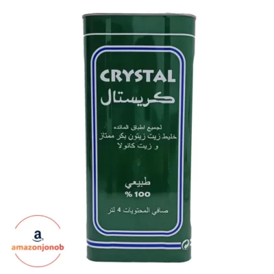 روغن زیتون فرابکر کریستال Crystal حجم 4 لیتری (اسپانیایی) - Crystal Olive Oil 4 liter