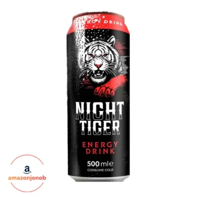 انرژی‌زا نایت تایگر night tiger حجم ۵۰۰ میلی‌لیتر