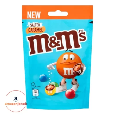اسمارتیز شکلاتی ام اند امز M&M با مغز کارامل نمکی 176 گرم