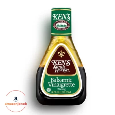 سس بالزامیک کنز kens بدون گلوتن 473 میل - Kens Steak House Dressing Balsamic Vinaigrette