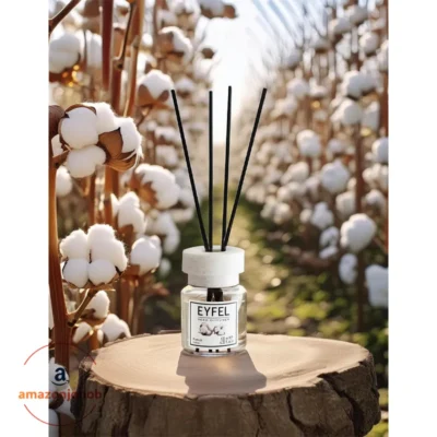 خوشبوکننده هوا ایفل EYFEL مدل کوتون Coton حجم 125ml - eyfel eau de parfum Reed Diffuser Cotton 120ml 1