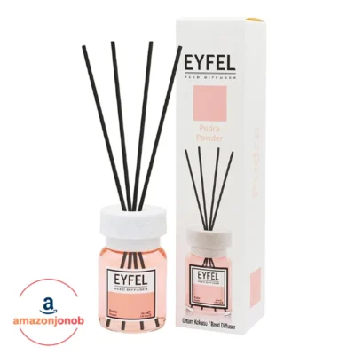 خوشبوکننده هوا ایفل EYFEL مدل puderحجم 125ml (اورجینال) - EYFEL Reed Diffuser Powder 120ml